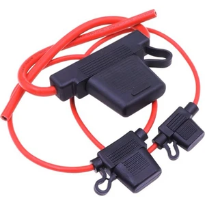 5 Adet Araba Mini Bıçak Sigorta Tutucu Su Sıçramasına Dayanıklı Kutu 12V 30A Sigorta Bıçaklı Koparma Anahtar Priz Araba Sigorta Soketi (Yurt Dışından)