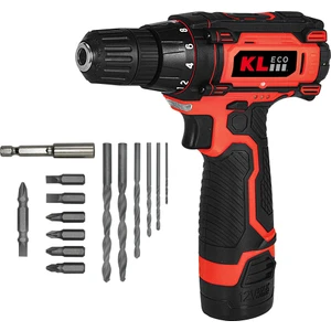 KE2220DM 12V/2Ah. Tek Akülü Li-ion Şarjlı Darbeli Matkap