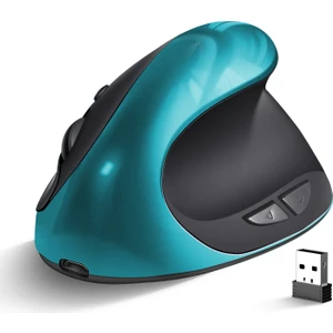 BTS-908 Sıcak Satış Şarj Edilebilir Dikey Fare Ergonomik Kablosuz Fare 2.4g USB Alıcı 1600 Ayarlanabilir Dpı 6 Düğme Fare (Yurt Dışından)