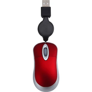 Optik Mini Geri Çekilebilir Fare Taşınabilir Mini USB Kablolu Fare Ergonomi Ev Ofis Fareleri Bilgisayar Pc Dizüstü Bilgisayar Için (Yurt Dışından)