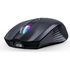 Tip-C Şarj Edilebilir Kablosuz Fare Bluetooth Fare Rgb USB Ergonomik Oyun Faresi Bilgisayar Dizüstü Macbook Için Sessiz Fare (Yurt Dışından)