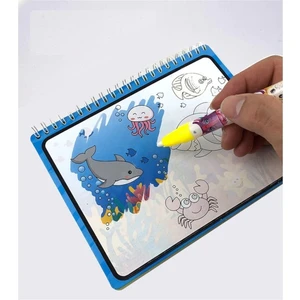 Orman Diyarı Suyla Boyama Kitabı - Sihirli Özel Kalem ile Boyama Defteri