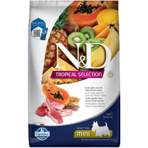 Nd Tropical Selection Düşük Tahıllı Kuzu Etli ve Tropikal Meyveli Küçük Irk Yetişkin Köpek Maması 5 kg