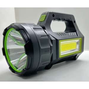 PS-T95  30 W Uzun Menzilli Solar Panelli Powerbank+Usb Çıkış S.o.s Lu Ultra Güçlü Ledli Şarjlı Feneri