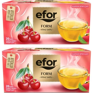 Kiraz Saplı Form Çayı 20'li x 2 Paket