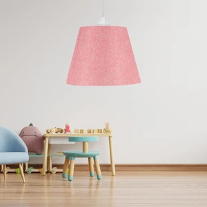 Art&gift Sofia Konik Tavan Sarkıt Pembe Kırçıl Kumaş Çocuk Odası Hol Mutfak Avize