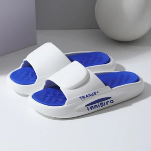 Stepping Terlik Erkek Yaz Açık Giyim Açık Ev Kalın Alt Kaymaz Ev Eva Sandalet ve Terlik Erkek Spor Terlik (Yurt Dışından)