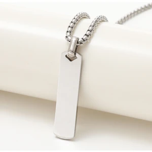 Erkek Titanyum Çelik Kolye (Yurt Dışından)