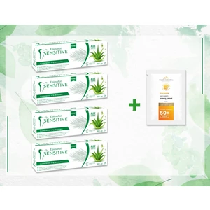 Epinafol Sensitive Aloe Vera 4'lü + Cozmoderm Güneşkremi Hediyeli