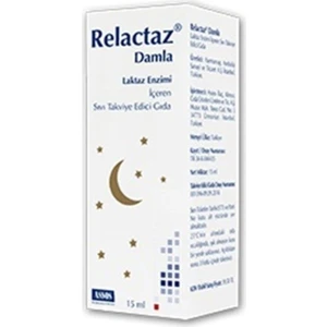 Relactaz Damla Laktaz Enzimi Içeren Takviye Edici Gıda 15 Ml