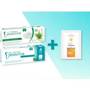 Epinafol Sensitive Aplus Antitartar & Aloe Vera Özlü Diş Macunu +  Cozmoderm  Güneşkremi   Hediyeli
