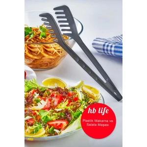 Hb Life Yanmaz Yapışmaz Sert Plastik Makarna ve Salata Maşası 1 Adet