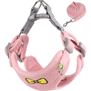 Yelek Model Göğüs Tasması - Pembe (Yurt Dışından)