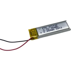 Lityum Polimer Lipo  3.7 V 1s Lipo Batarya-Pil 70 Mah 371030 0.259WH