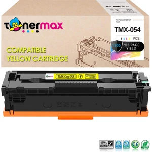 Toner Max® Canon CRG-054Y Sarı Muadil Toner /LBP-621CW /LBP-640C /LBP-623CDW /MF640C /MF641CN /MF641CW /MF642CDW / MF643CDW / MF644CDW / MF645CX/ MF654CX