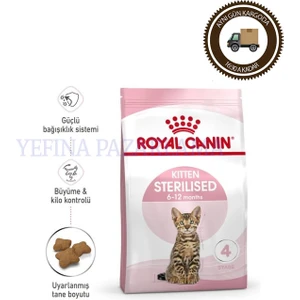 Royal Canin Kısırlaştırılmış Yavru Kedi Maması 2kg Kitten Sterilised Cat Food