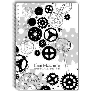 Victoria's Journals Spiralli  Akademik Ajanda 2023-2024 Haftalık A5 (14.8x21 cm)