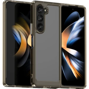 Yue Store Samsung Galaxy Z Fold5 Için Akrilik + Tpu Telefon Kılıfı - Gri (Yurt Dışından)