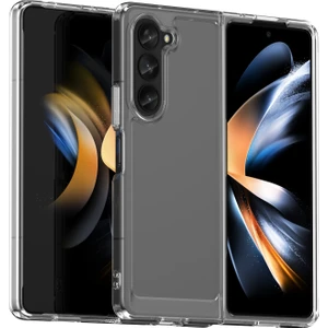 Yue Store Samsung Galaxy Z Fold5 Için Akrilik + Tpu Telefon Kılıfı - Şeffaf (Yurt Dışından)