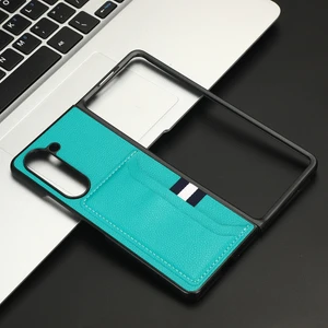 Yue Store Samsung Galaxy Z Fold5 Için Doku Telefon Kılıfı - Yeşil (Yurt Dışından)