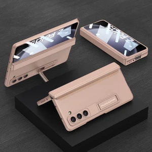 Gkk Samsung Galaxy Z Fold5 Için Manyetik Telefon Kılıfı - Altın (Yurt Dışından)