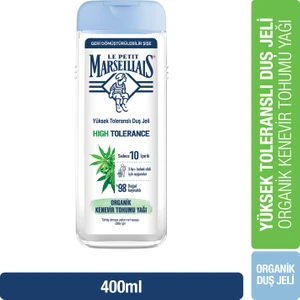 Le Petit Marseillais Yüksek Toleranslı Cilt Koruyucu Duş Jeli Organik Kenevir Tohumu Yağı 400 ml