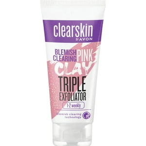 Clearskin Leke Karşıtı 3'ü 1 Arada Pembe Kil Scrub 75 Ml.