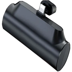 PW71 5000mAh Taşınabilir Powerbank Standlı - Lightning Girişli iPhone Şarj Aleti, Mini Boy