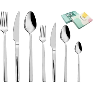 Luna Cucina Lia 42 Parça Çatal-Kaşık-Bıçak Takımı