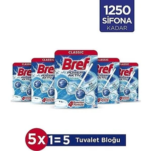 Power Aktiv Klozet Bloğu Okyanus Single x 5 Adet