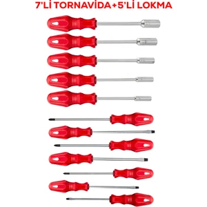 7’li Tornavida & 5’li Lokma Seti
