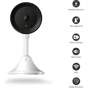 Akıllı Çocuk ve Bebek Kamerası; Uzaktan Kontrol, 2 Yıl Garanti, Çift Yönlü Konuşma