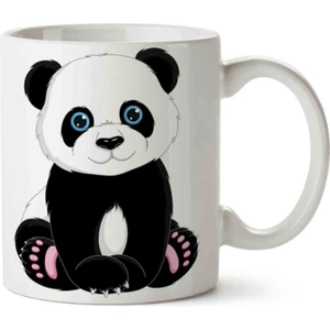 Hobi Shop Panda Giant Cuteness Sevimli Panda Porselen Kupa Bardak