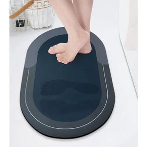 Banyo Paspası Kaymaz Tabanlı Süper Emici Nappa Deri Banyo Abdest Paspası - FC121