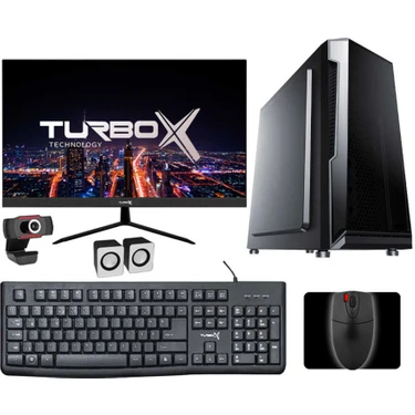 Turbox TX4496 Intel Core I5 3470 16GB Ram 512GB SSD 21.5 Fhd Freedos Hoparlör Webcam Ev Ofis Okul