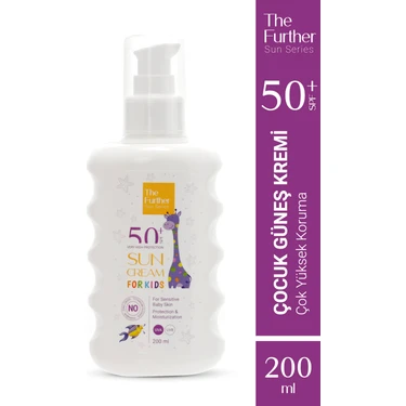 The Further Spf 50+ Faktör Çocuk Güneş Koruyucu Losyon 200