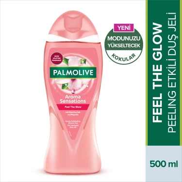 Palmolive Aroma Sensations Feel the Glow Peeling Etkili Banyo ve Duş Jeli 500