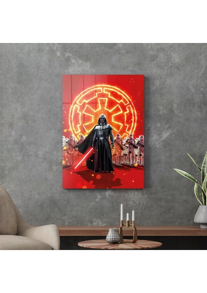 Cam Tablo Star Wars Darth Vader 50X70 cm modelleri