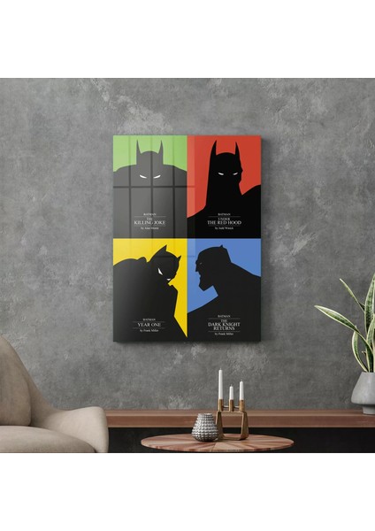 Cam Tablo Batman History 50X70 cm modelleri