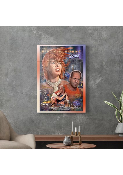 Cam Tablo The Fifth Element 50X70 cm