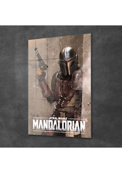 Cam Tablo Mandalorian Poster 50X70 cm fiyatları