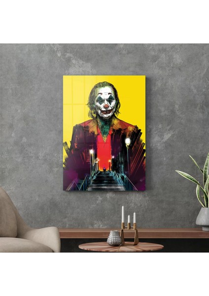 Cam Tablo Joker Comics 30X40 cm modelleri