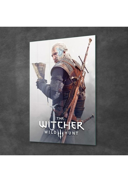 Cam Tablo The Witcher Renkli 30X40 cm fiyatları