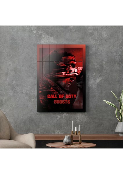 Cam Tablo Call Of Duty 30X40 cm modelleri
