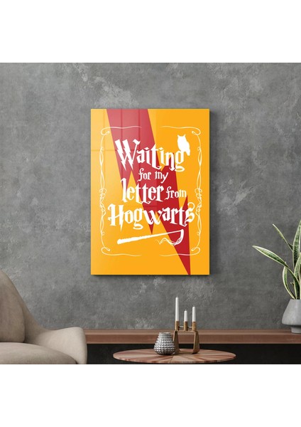 Cam Tablo Harry Potter Hogwarts Letter 50X70 cm modelleri