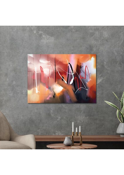 Cam Tablo Abstract Colour Backround 50X70 cm modelleri