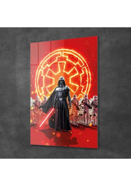 Cam Tablo Star Wars Darth Vader 30X40 cm