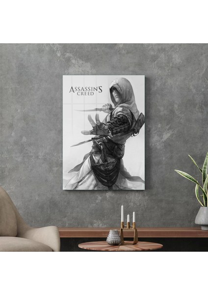 Cam Tablo Assassin's Creed Ezio 30X40 cm