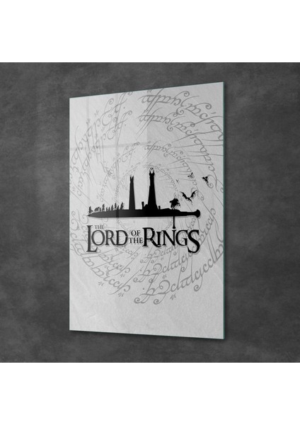 Cam Tablo The Lord Of The Rings 30X40 cm fiyatları