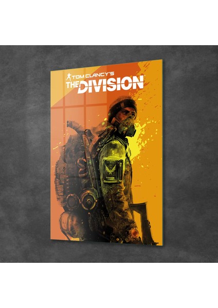 Cam Tablo Gamer The Division 30X40 cm fiyatları